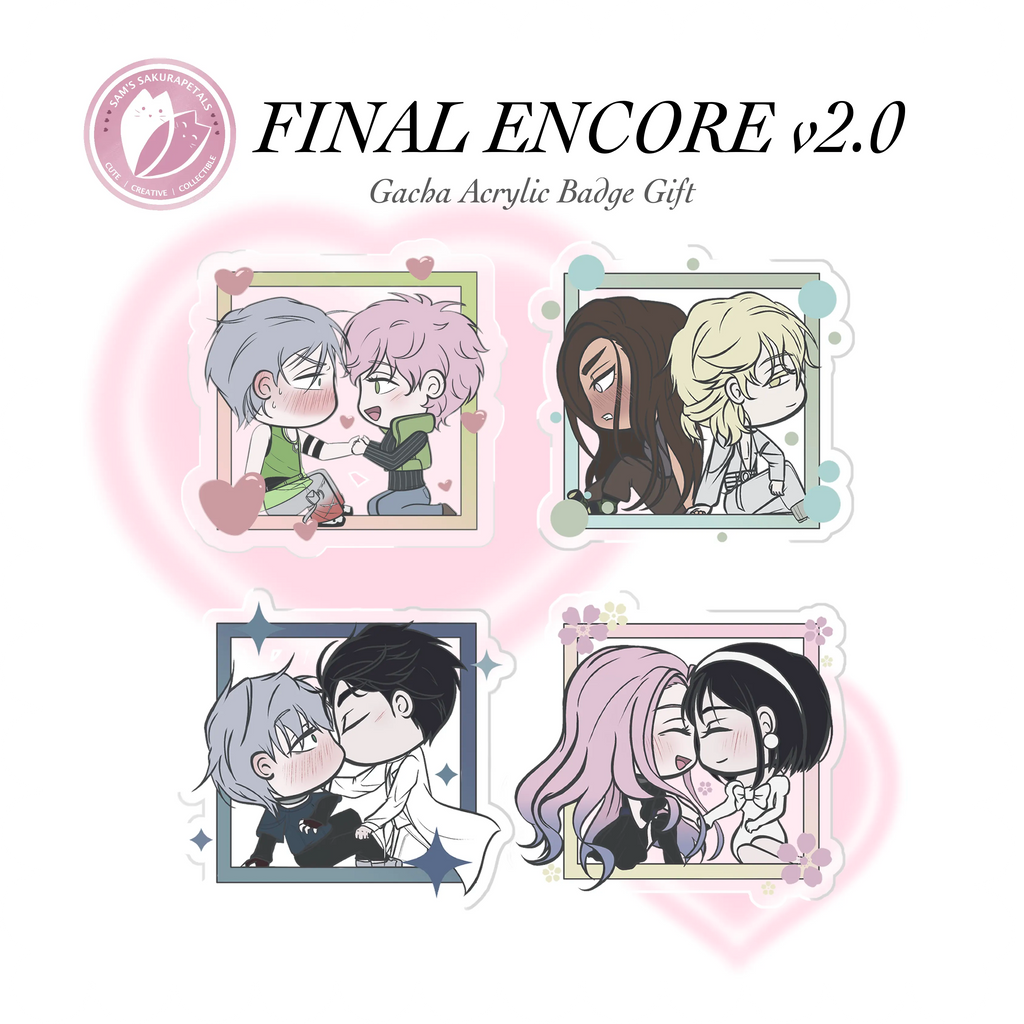 Anime Badge - Final Encore Gacha Acrylic Badge Gift v2.0