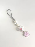 Acrylic charm kawaii keychain — Sakura design