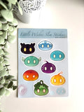 Genshin Impact Slime Sticker Sheet - Little Wishes Slim Stickers