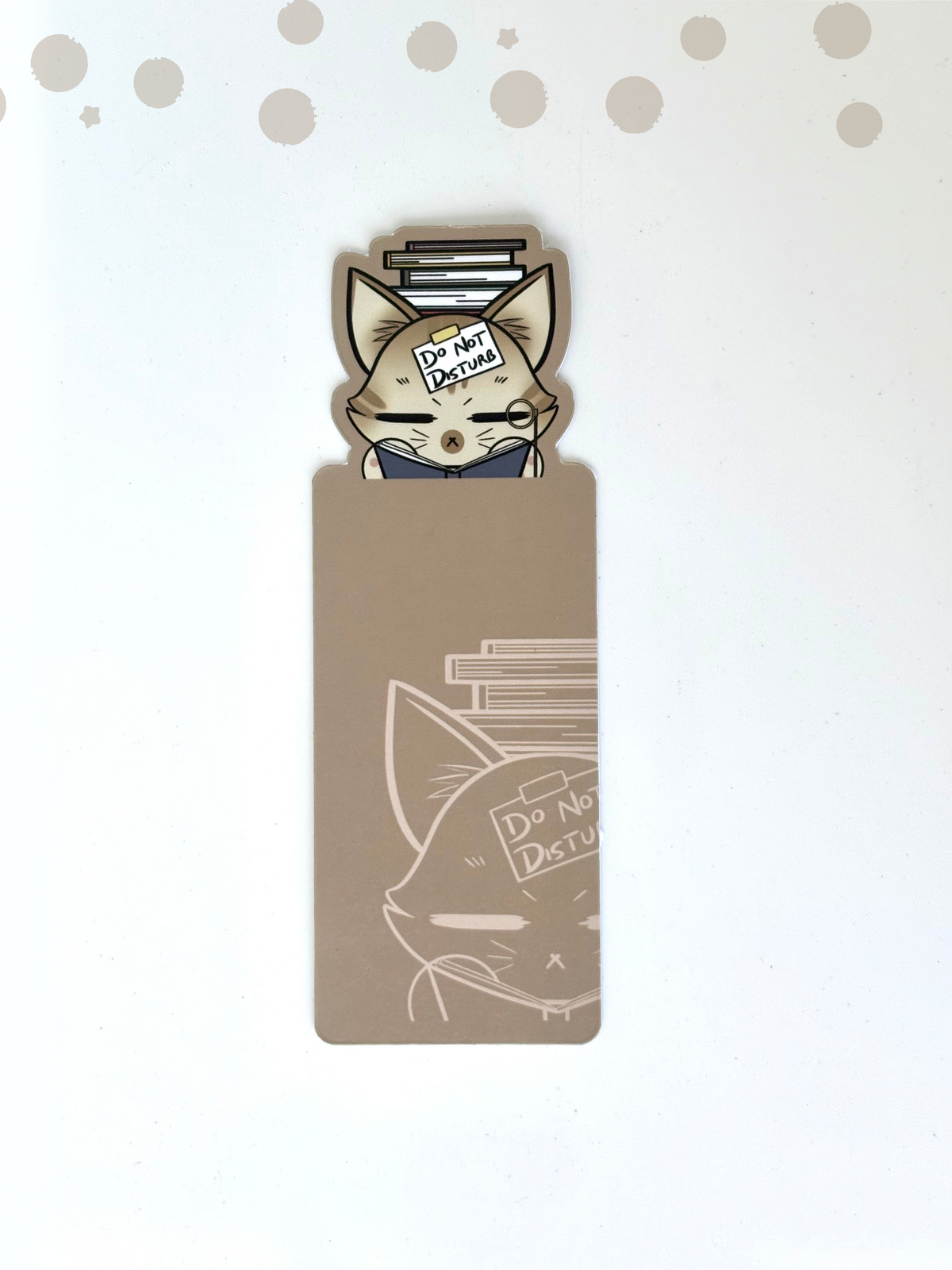 Do Not Disturb Kitty Cute Cat Bookmark