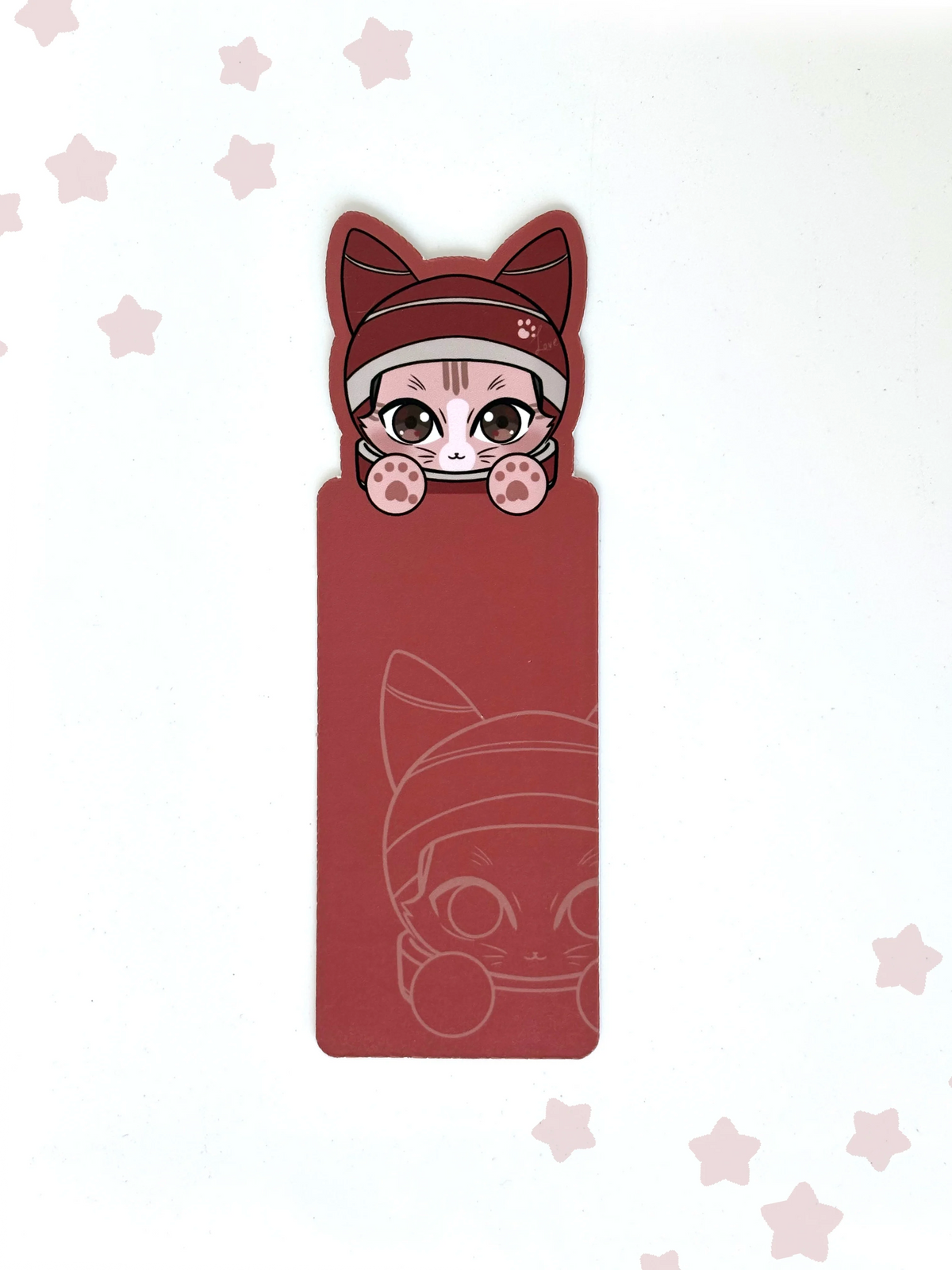 Starlight Kitty Cute Astronaut Cat Bookmark
