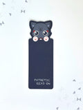 Wandering Whiskers Cute Cat Anime Bookmark
