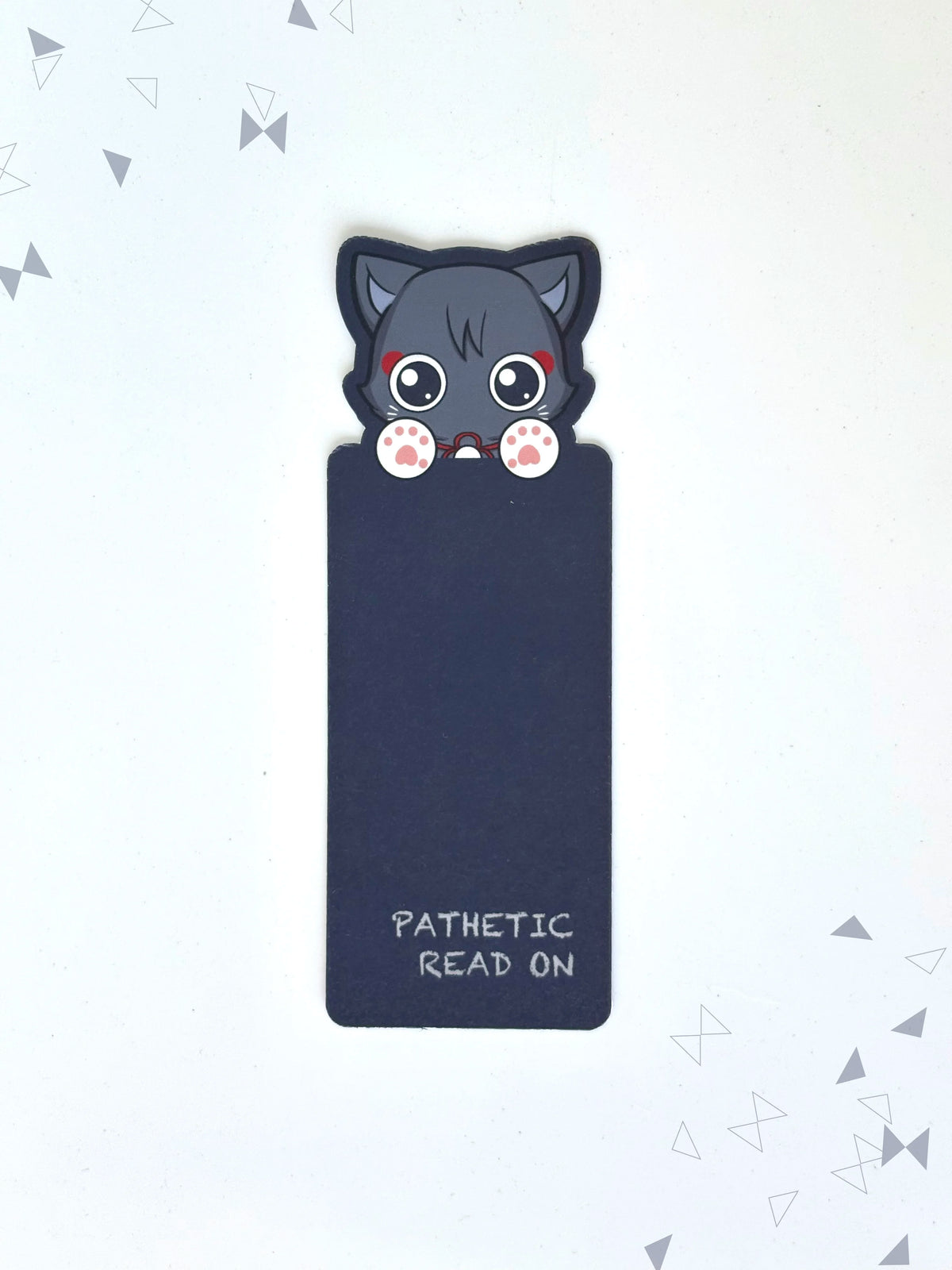 Wandering Whiskers Cute Cat Anime Bookmark