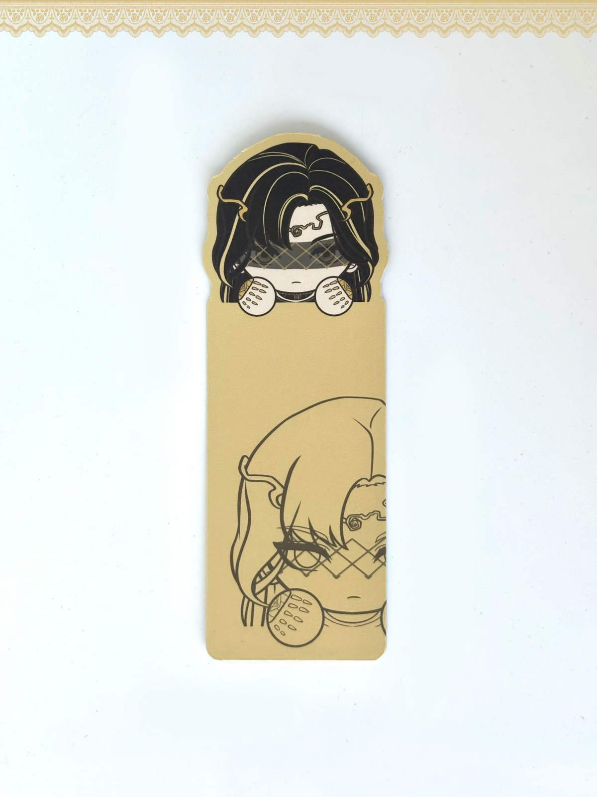 Winter's Embrace Anime Fan Art Bookmark